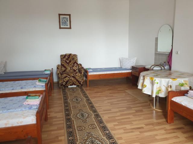 Familie de refugiați din Kiev, găzduită la Mănăstirea Văratic
