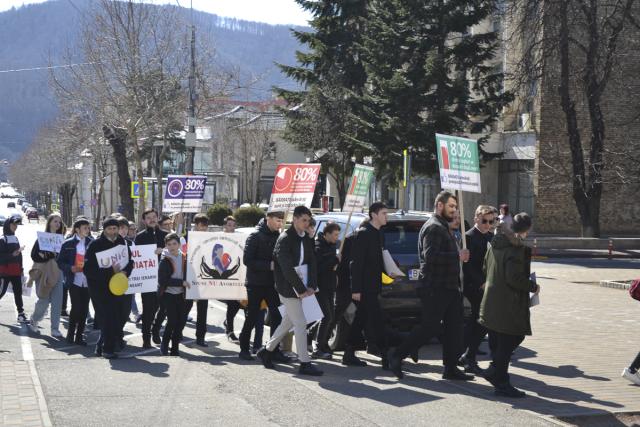 „Marșul pentru viață” – 2022: Cum a fost la Piatra Neamț, Botoșani, Dorohoi și Darabani