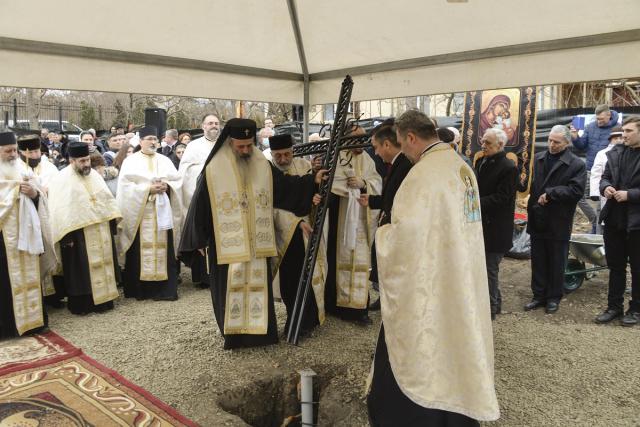 Piatră de temelie pentru o nouă biserică în Muncipiul Iași: „O fereastră către eternitate”