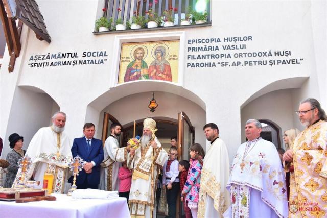 A fost inaugurat cel de-al optulea Așezământ social din cadrul Asociației „Filantropia Ortodoxă” Huși