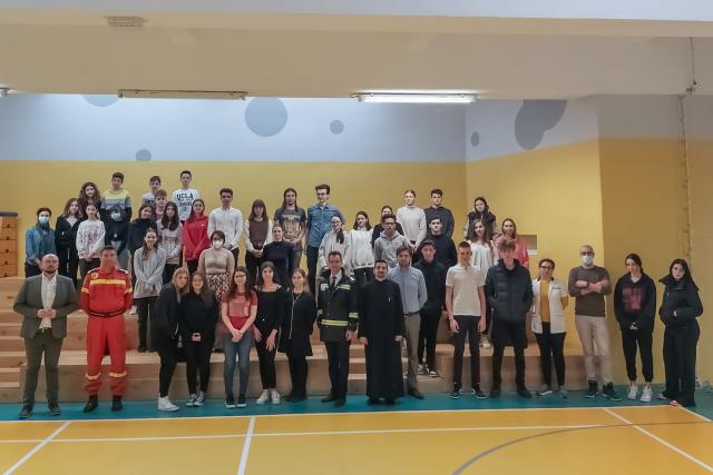 Instructaj PSI-SU la Școala „Varlaam Mitropolitul”