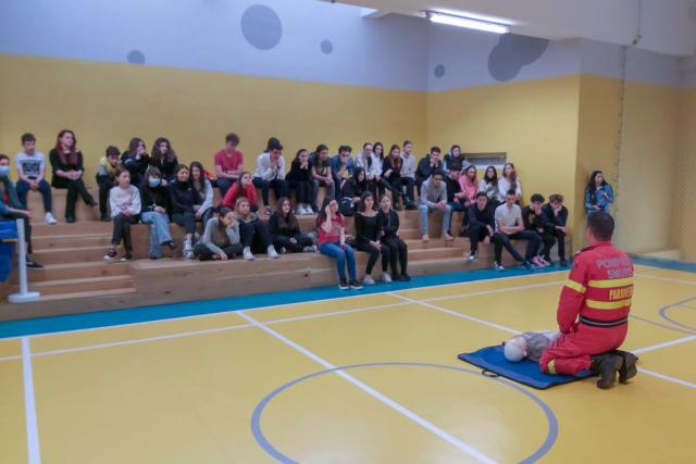 Instructaj PSI-SU la Școala „Varlaam Mitropolitul”