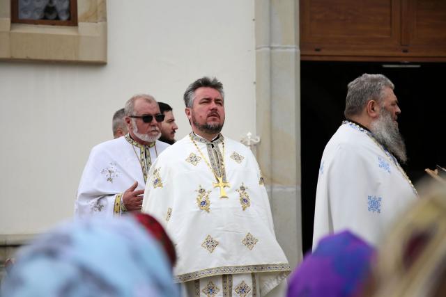 Hramul Municipiului Botoșani, în prezența Părintelui Mitropolit Teofan. Ierarhul a săvârșit și slujba Botezului pentru prunca Iustina