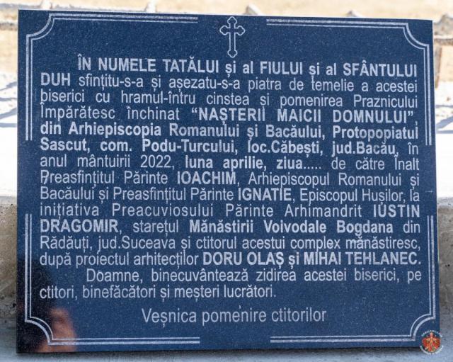 Un nou așezământ monahal în Eparhia Romanului și Bacăului