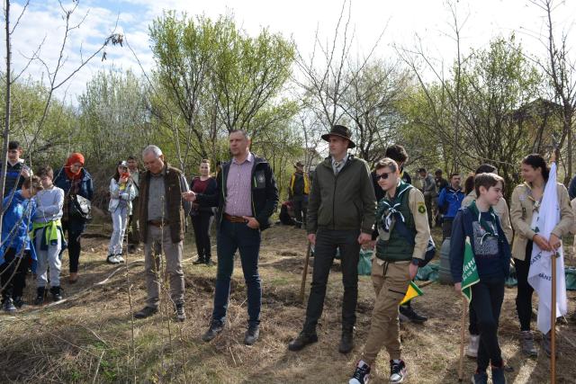 „Sădește un pom, Educă un om!”: 1.200 puieți plantați zilele trecute de Ocolul Silvic Cetățuia