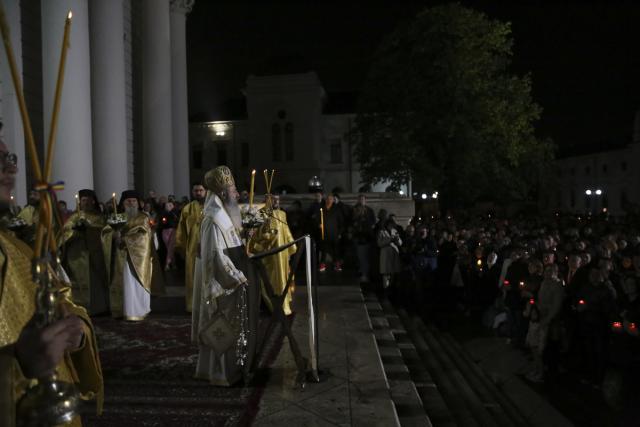 Învierea Domnului, celebrată în mod inedit anul acesta la Iași: slujbă și în limba slavonă pentru refugiații ucraineni