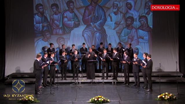 (Video) Corul „Basileus” al Seminarului „Sf. Vasile cel Mare” din Iași – Fericirile, glas 8