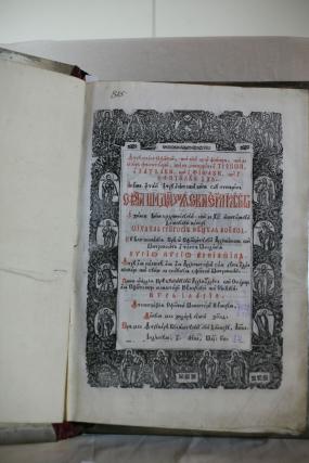Exponatul lunii mai 2022: Sfântă Evanghelie din anul 1821