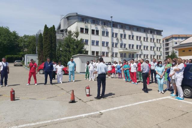Activitate PSI la Spitalul „Providența”