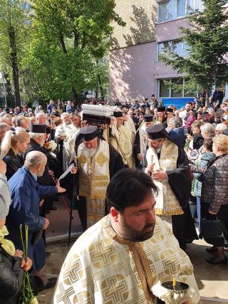 Părintele Ion Papuc de la Parohia „Sfântul Gheorghe” Piatra Neamț a fost înmormântat la cimitirul Pietricica