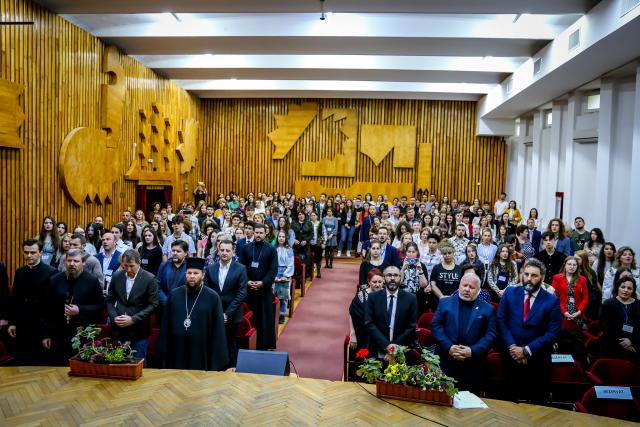 Festivitatea de premiere a Olimpiadei Naționale Interdisciplinare de Limba și literatura română și Religie intitulată „Cultură și Spiritualitate Românească”, Baia Mare