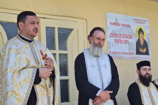 Inaugurarea Centrului catehetic pentru copii al Parohiei Barcana