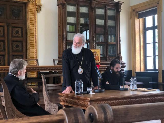 IPS Andreas Nanakis, Mitropolit de Arkalohori și Viannou, a susținut două prelegeri academice la Iași