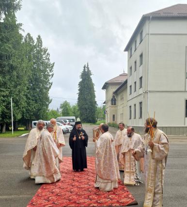 Preasfințitul Părinte Nichifor Botoșăneanul, la Seminarul Teologic „Veniamin Costachi” de la Mănăstirea Neamț
