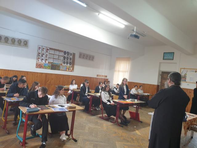 Preasfințitul Părinte Nichifor Botoșăneanul, la Seminarul Teologic „Veniamin Costachi” de la Mănăstirea Neamț