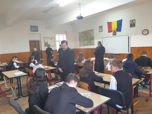 Preasfințitul Părinte Nichifor Botoșăneanul, la Seminarul Teologic „Veniamin Costachi” de la Mănăstirea Neamț