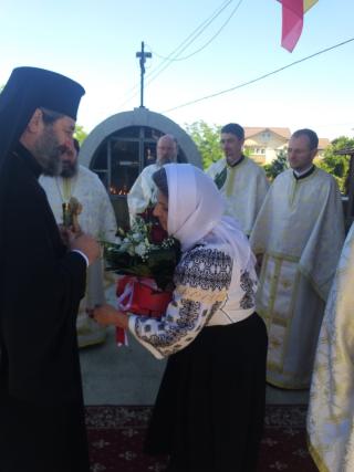 Biserica de la Breazu, în straie de sărbătoare