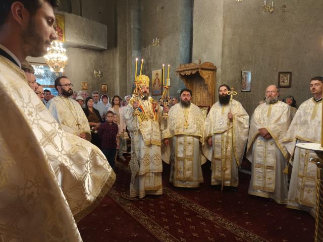 Biserica de la Breazu, în straie de sărbătoare