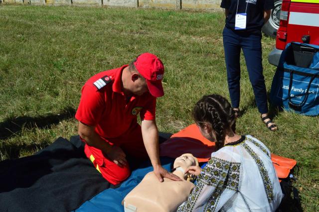 Instructaj PSI-SU la parohia Avrămeni