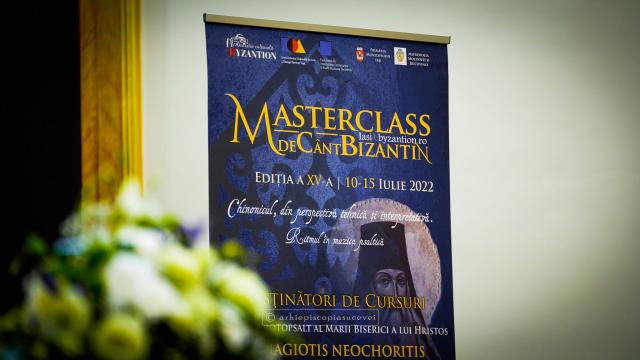Ziua a doua a Masterclass-ului de Cânt Bizantin de la Iași