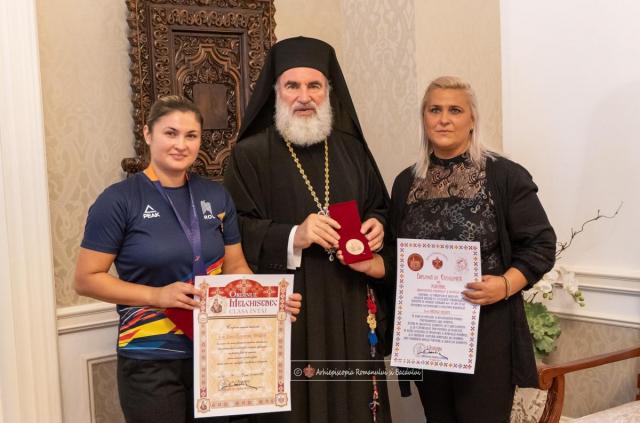 IPS Ioachim a premiat-o pe sportiva romașcană Bianca Florentina Ghelber