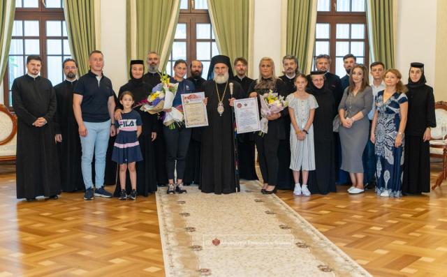 IPS Ioachim a premiat-o pe sportiva romașcană Bianca Florentina Ghelber
