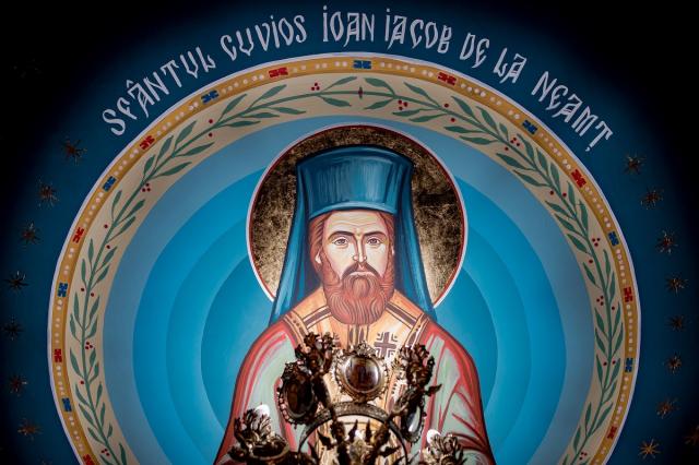 Cinstirea Sfântului Ioan Iacob Hozevitul la Seminarul din Dorohoi