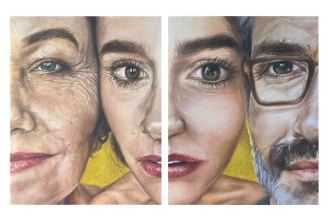 „GENESIS. Familia, școală a iubiriiˮ, expoziție de picturi în Amfiteatrul Palas Iași