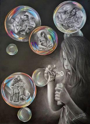 „GENESIS. Familia, școală a iubiriiˮ, expoziție de picturi în Amfiteatrul Palas Iași