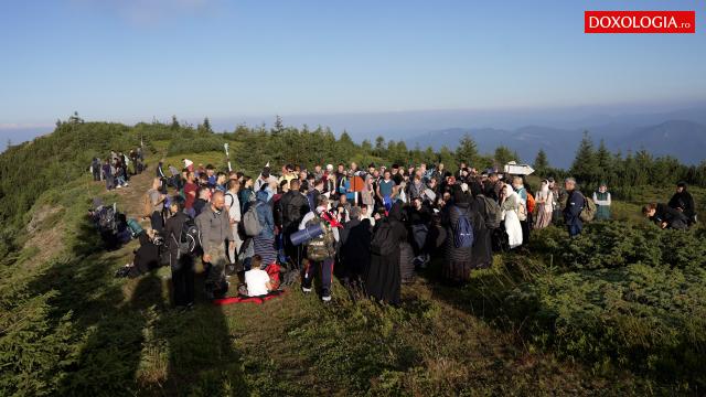 (Video) Schimbarea la Față a Domnului sărbătorită pe Muntele Ceahlău
