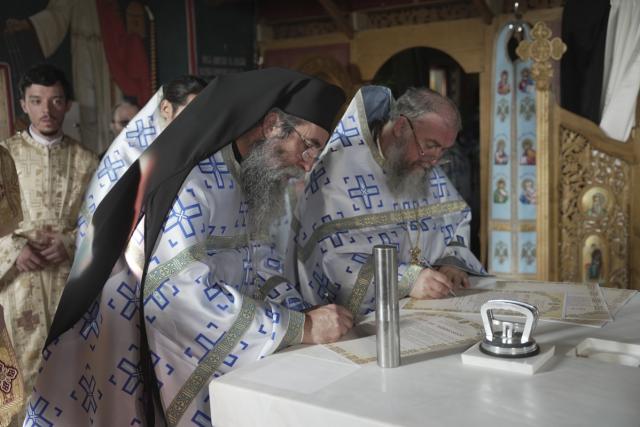 Biserica Schitului Braniște a fost sfințită: „Da, noi suntem zidirea lui Dumnezeu”