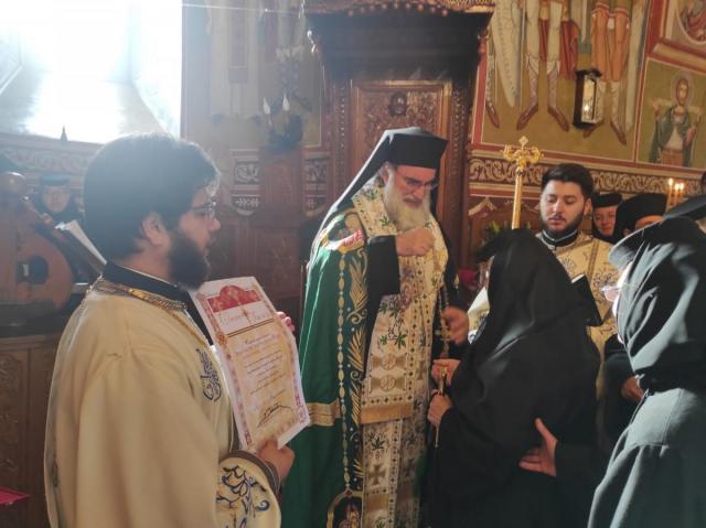O nouă stareţă la Mănăstirea Bogdana, judeţul Bacău