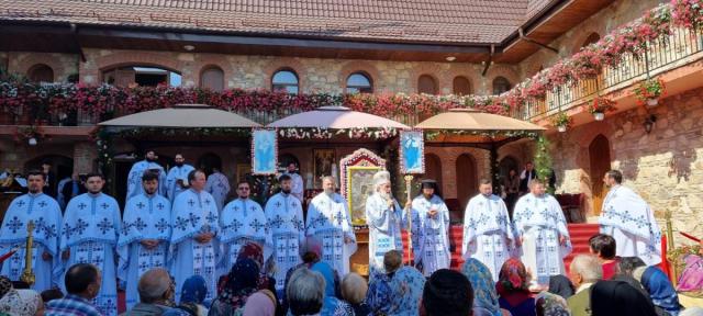 Binecuvântare arhierească la hramul Mănăstirii Giurgeni
