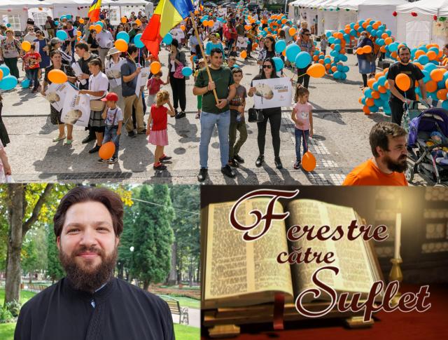 (Video) Totul despre FESTIVALUL FAMILIEI - PRO VITA, cu pr. Dragoş Bălinişteanu, la „Ferestre către suflet”