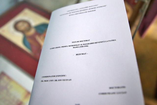 Noi doctori la Facultatea de Teologie Ortodoxă din Iași: S-au susținut patru teze de doctorat din domeniile Teologie Sistematică și Teologie Istorică
