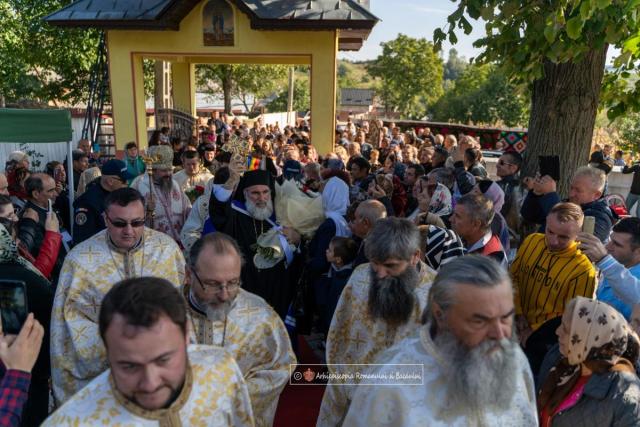 Sfințire de biserică în filia Vâlcele a Parohiei Marvila