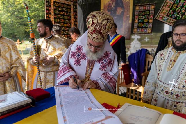 Sfințire de biserică în filia Vâlcele a Parohiei Marvila