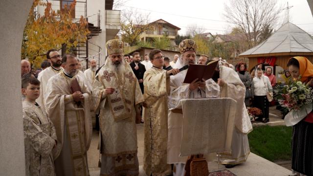 Sfințirea bisericii Parohiei Vânători din județul Iași