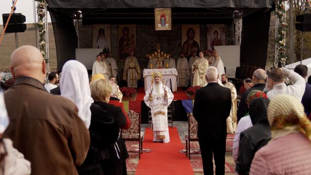 Sfințirea bisericii Parohiei Vânători din județul Iași