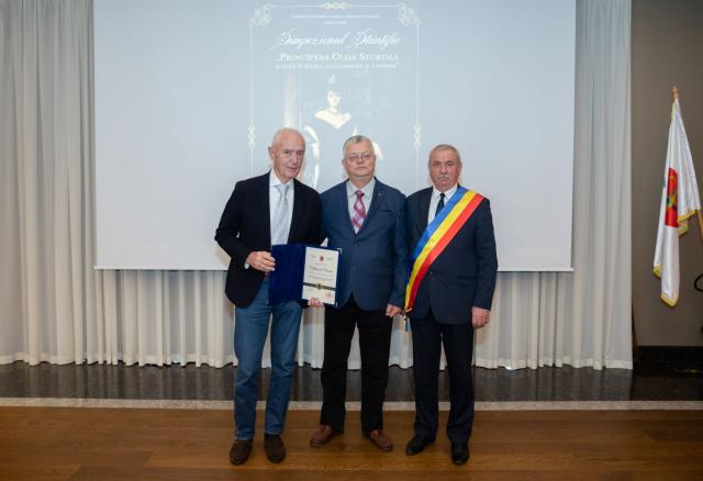 Prințesa Olga Sturdza a fost declarată, post-mortem, Cetățean de Onoare al Comunei Miroslava