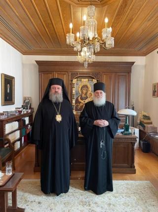 Deshumarea osemintelor ieroschimonahului Dionisie Ignat din Sfântul Munte