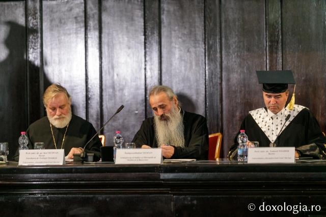 Iași: Părintele Marc-Antoine Costa de Beauregard a primit titlul de Doctor Honoris Causa din partea Universității „Alexandru Ioan Cuza”