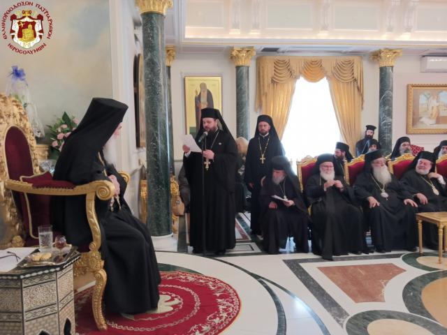 Patriarhul Ierusalimului, felicitat de Patriarhia Română la aniversarea întronizării
