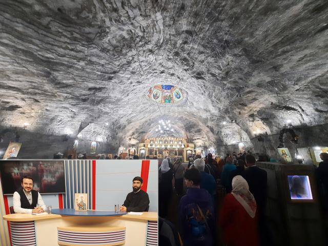(Video) Pr. Elisei Roncea, la „Ferestre către suflet”: biserica din Salina Târgu Ocna, monument unic în lume