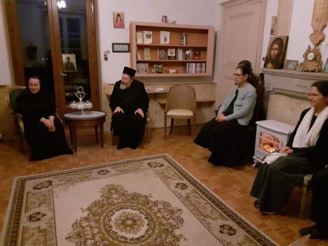 Prima întâlnire a Rugului Aprins al Nepsis în Franța, la Mănăstirea Godoncourt