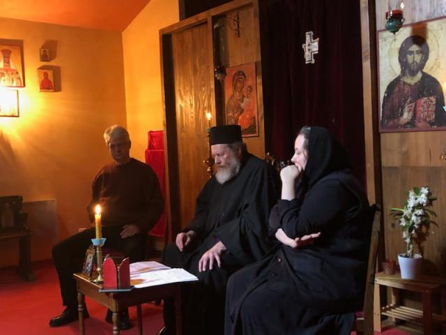 Prima întâlnire a Rugului Aprins al Nepsis în Franța, la Mănăstirea Godoncourt