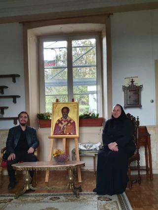 Prima întâlnire a Rugului Aprins al Nepsis în Franța, la Mănăstirea Godoncourt