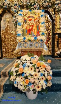 Binecuvântare arhierească la Hramul Schitului Vovidenia al Mănăstirii Neamț