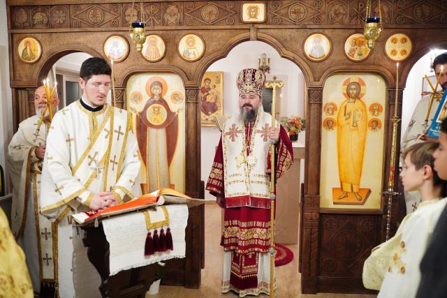(Foto) Stockholm: Slujba Privegherii și Sfânta Liturghie în cinstea Sfântului Mare Mucenic Mina