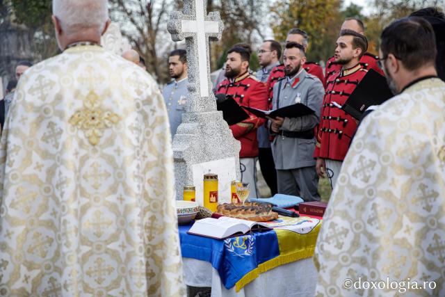 Mormântul arhitectului Mitropoliei Moldovei și Bucovinei, George M. Cantacuzino, a fost sfințit astăzi la Eternitatea
